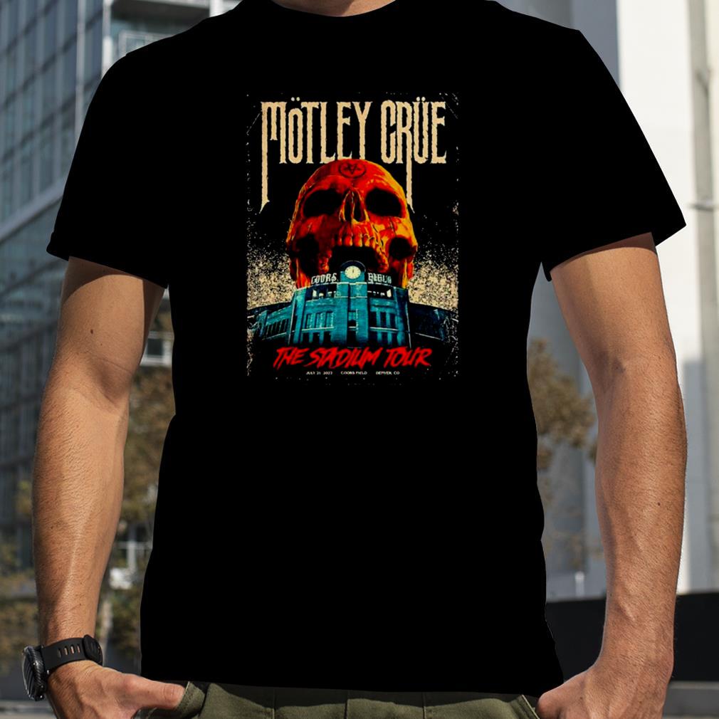 Motley Crue The Stadium Tour Denver Event Shirt
