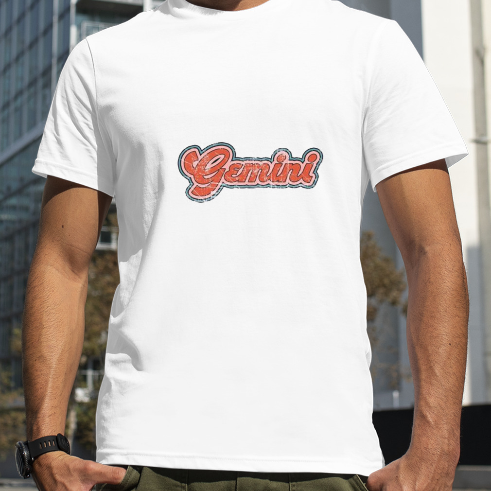 Retro Gemini shirt