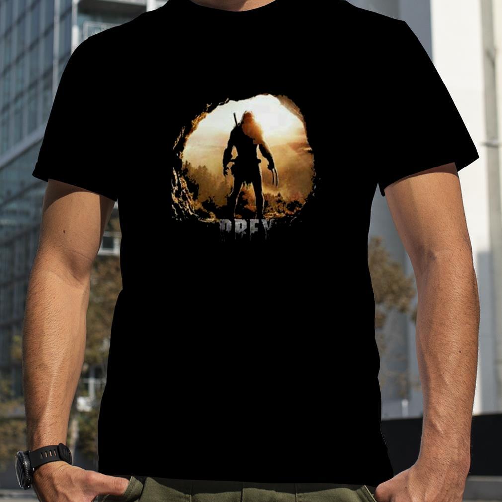 The new poster for prey releasing august 5 on hulu shirt