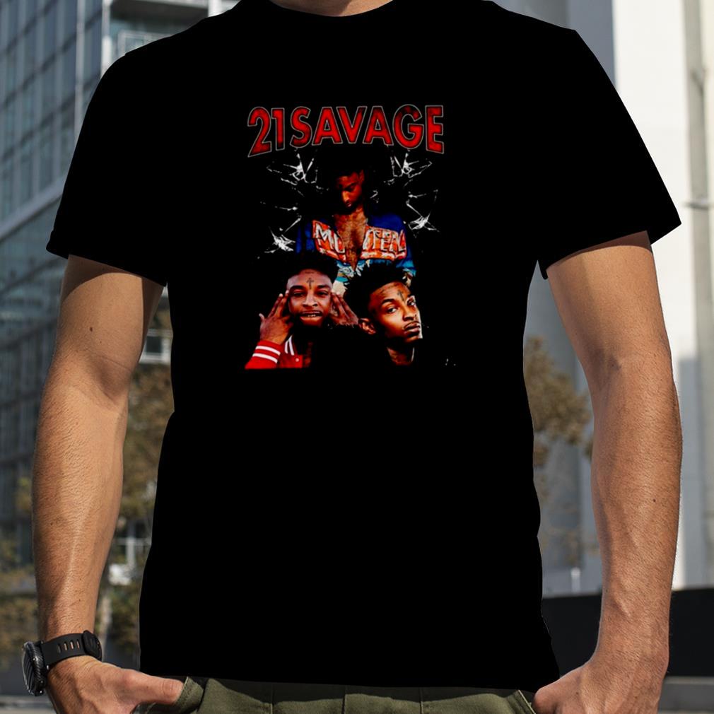 Vintage Rap Tee 21 21 Savage Rap Hip Hop shirt