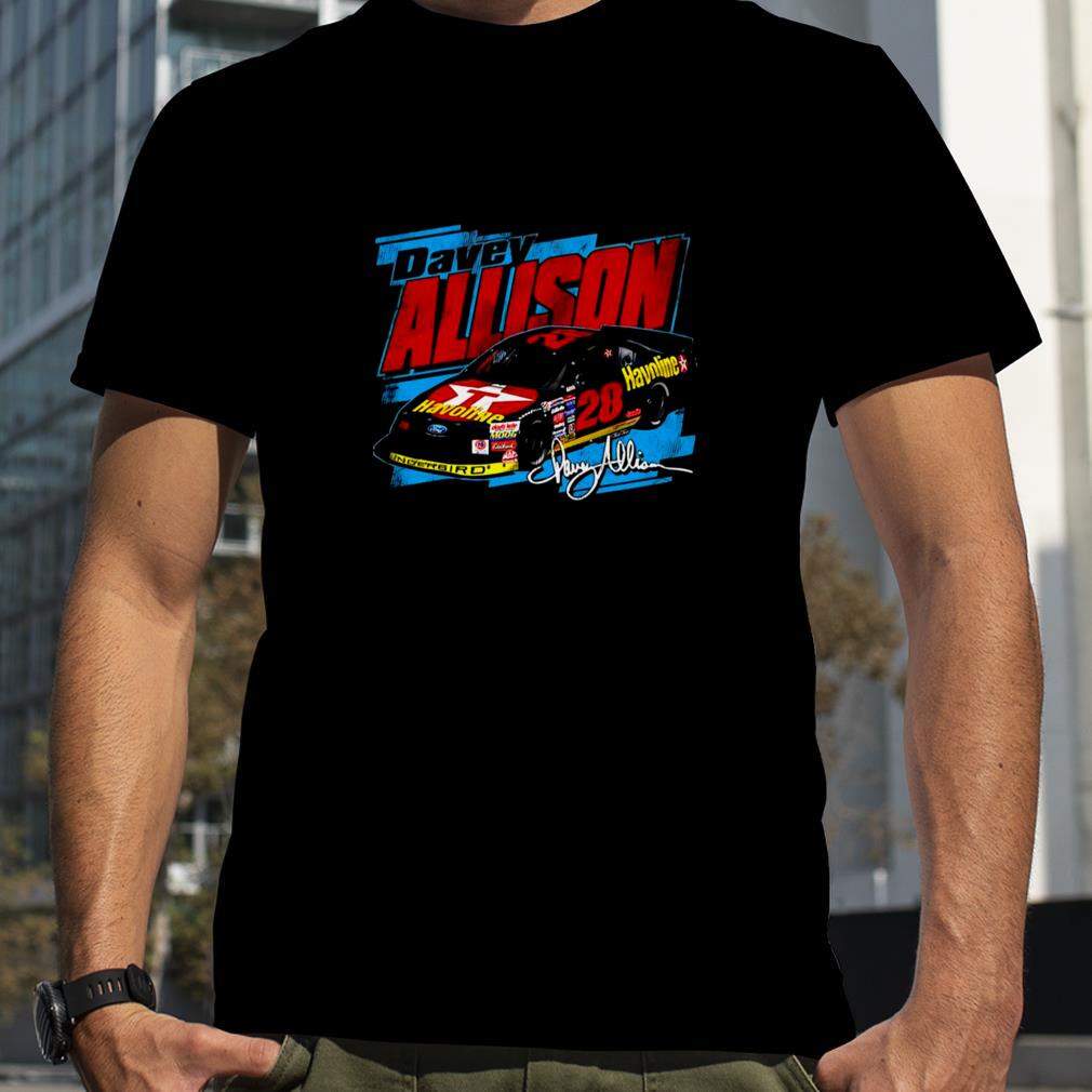 Cadine Davey Allison Fanatics Black Havoline Throwback Amazing Idea Retro Nascar Car Racing shirt
