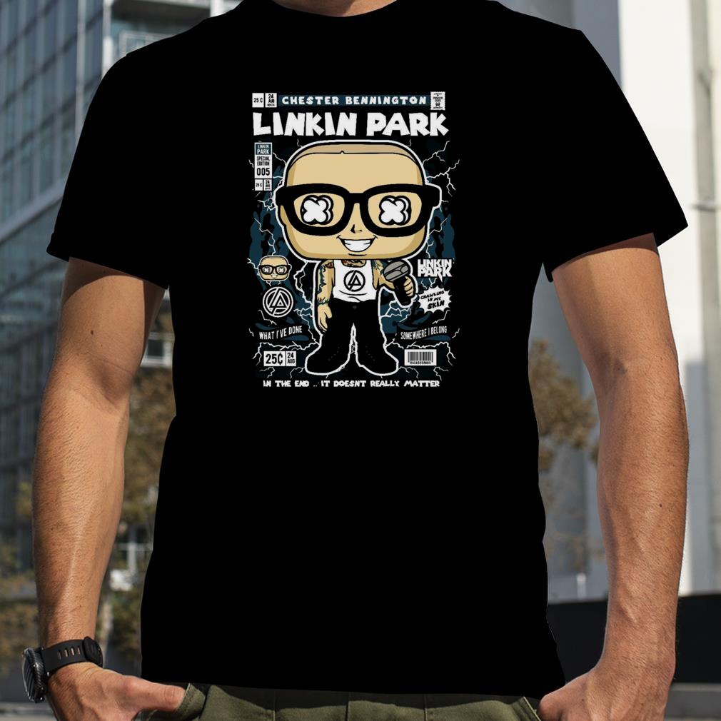 Cartoon Rock Linkin Park Chester Bennington shirt