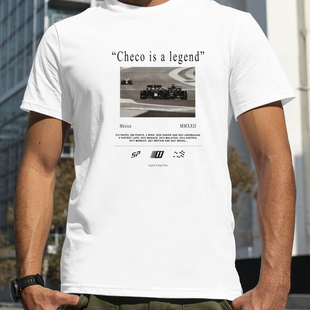 Checo Is A Legend Miamigp F1 Racing shirt