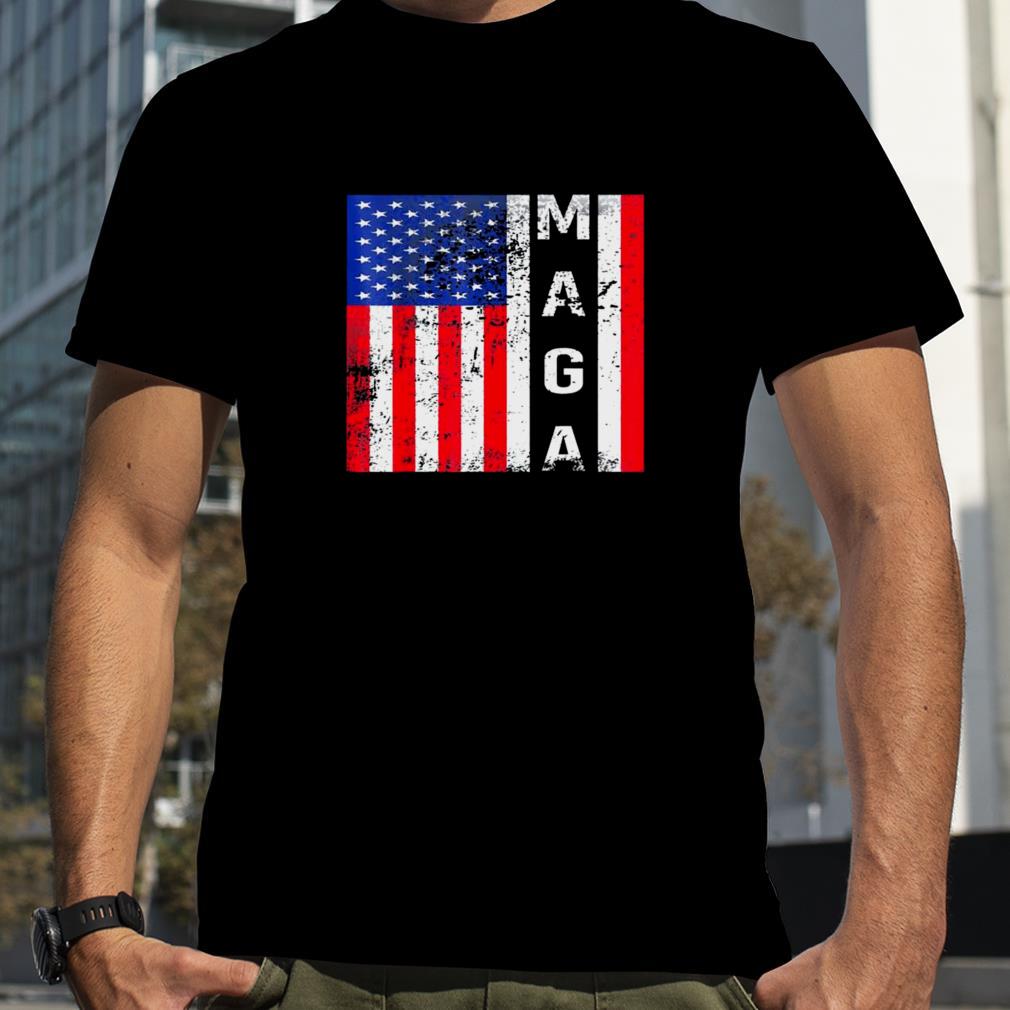 Donald Trump Maga American Flag Vote Trump 2024 T Shirt