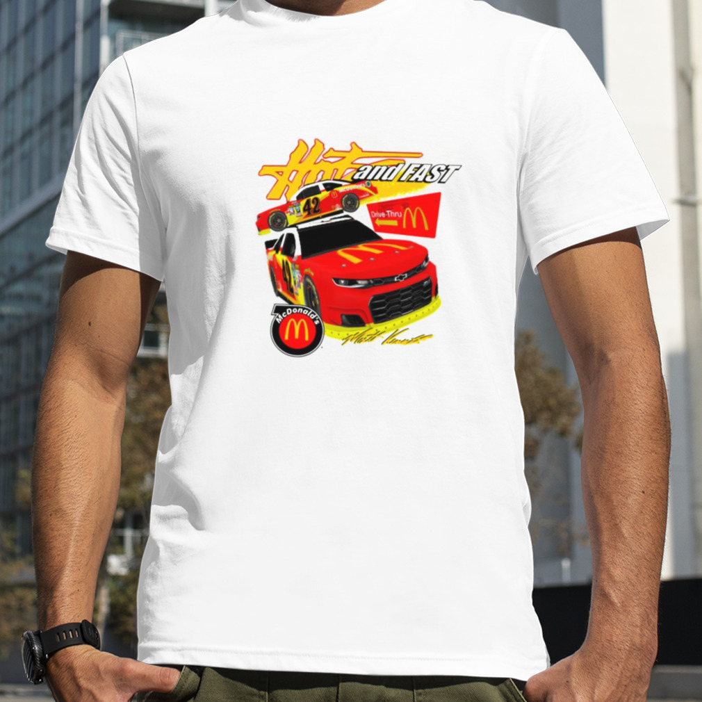 Drive Thru Crew Retro Nascar Car Racing Matt Kenseth shirt