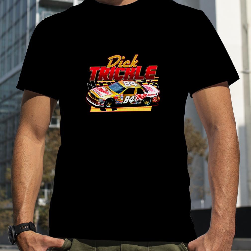 Driver 80s Style Retro Car Racing Dick Trickle shirt