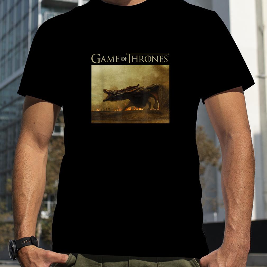 Game of Thrones Dragon Photo T Shirt