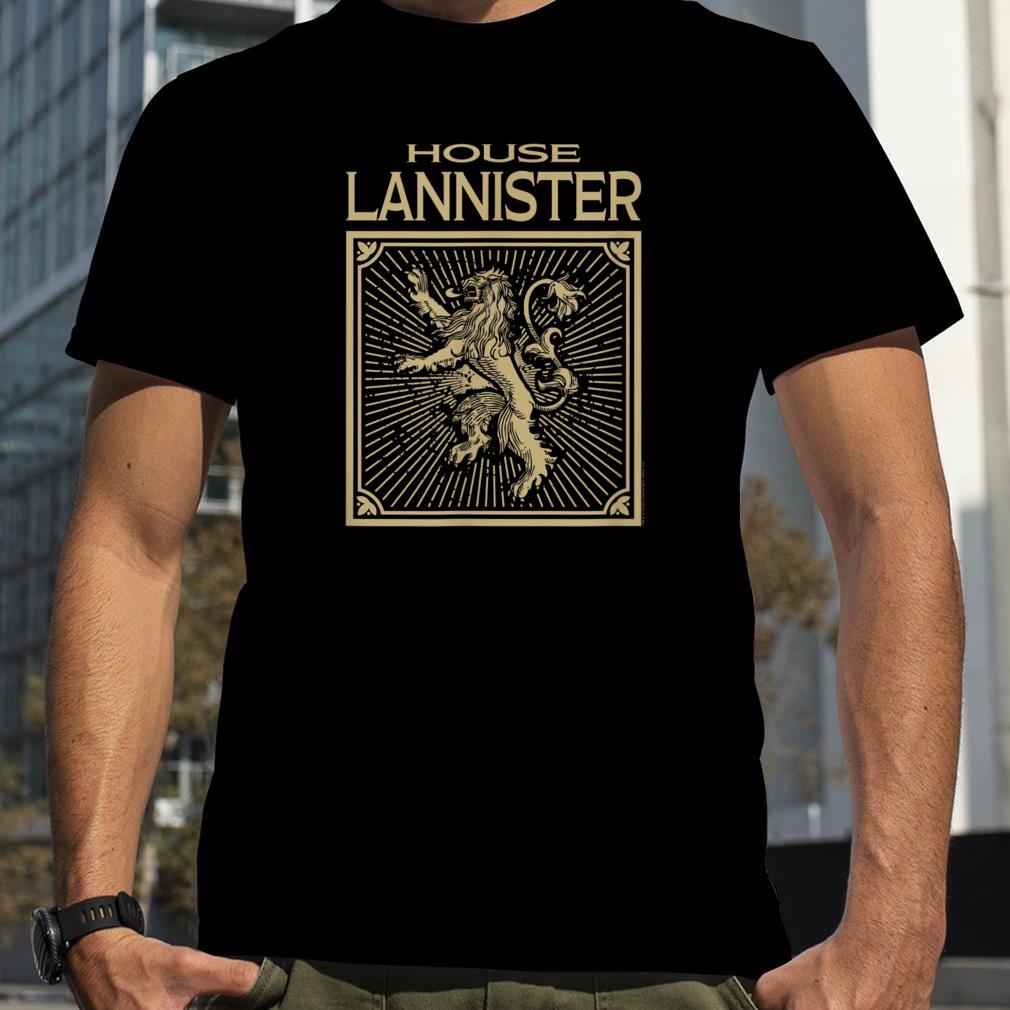 Game of Thrones House Lannister T Shirt