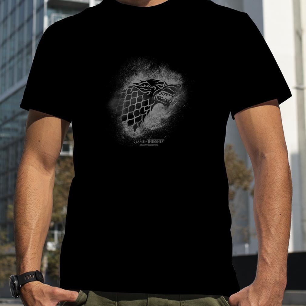 Game of Thrones Stark Sprayed Outline Sigil T Shirt