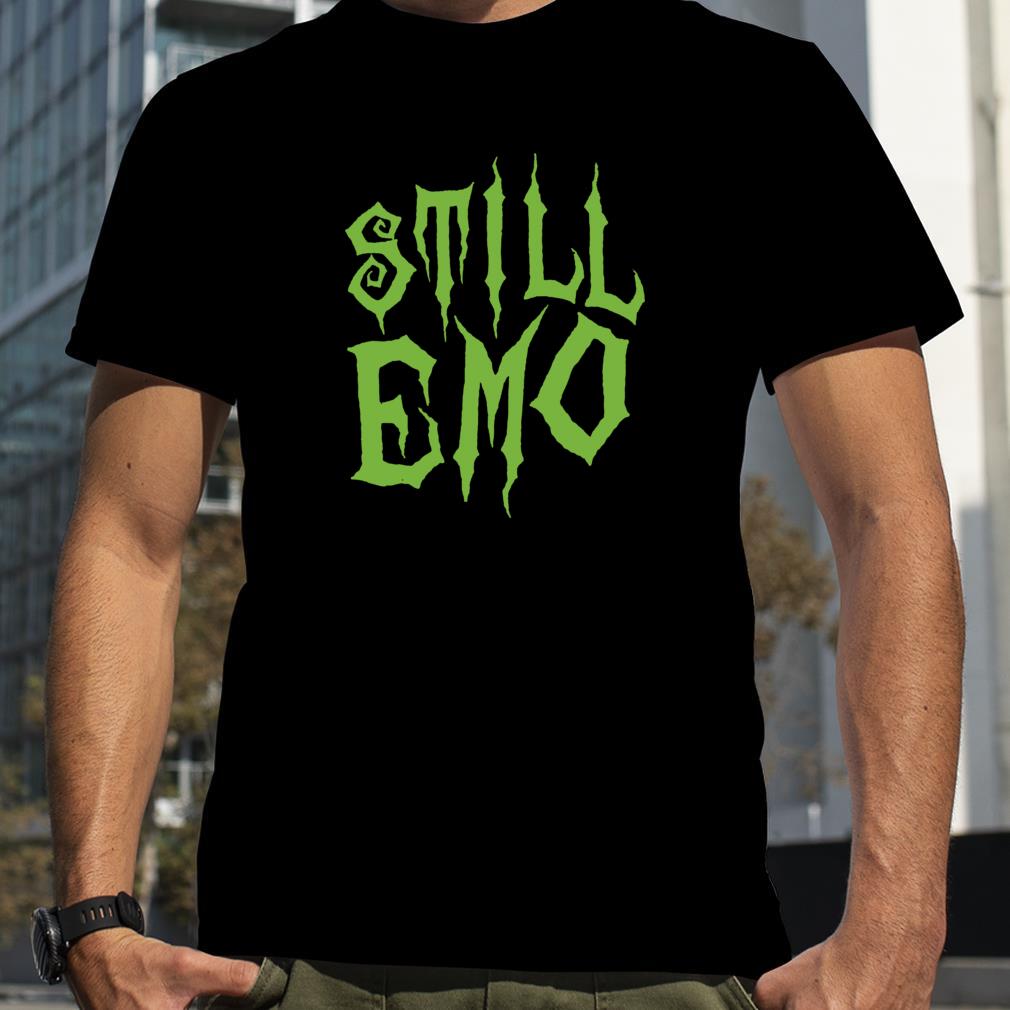 Green Still Emo Shirt