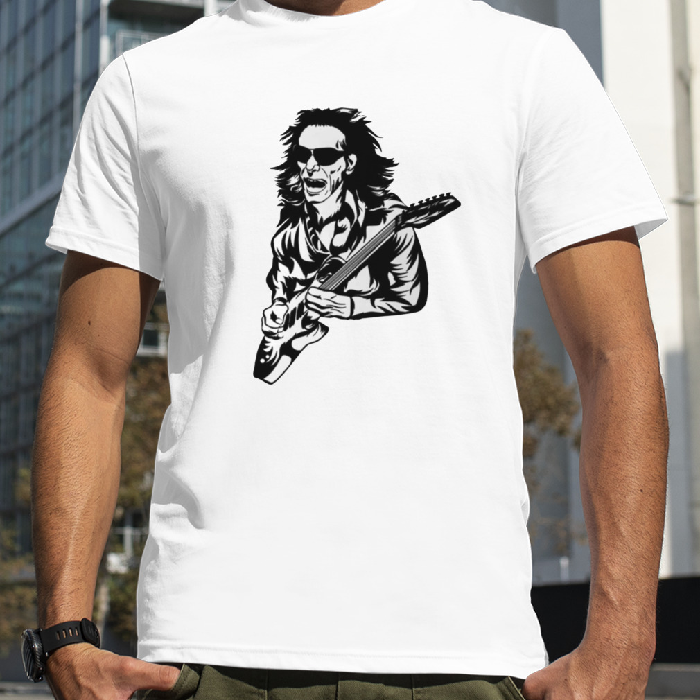 Guitar Player Steve Vai Silhouette shirt