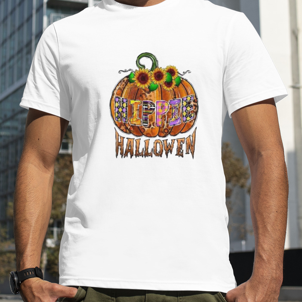 Hippie halloween pumpkin 2022 shirt