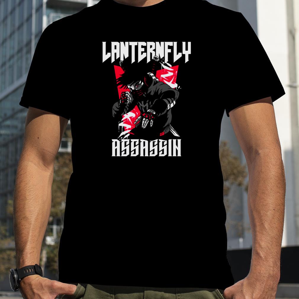 Lanternfly Assassin Retro Anime shirt