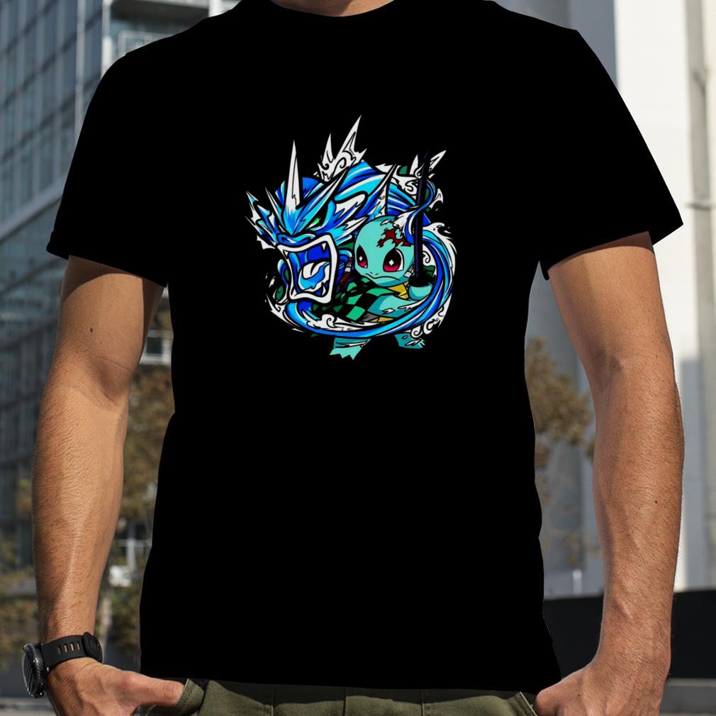 Lovely Dragon Water Breathing Squirtle Demon Slayer shirt