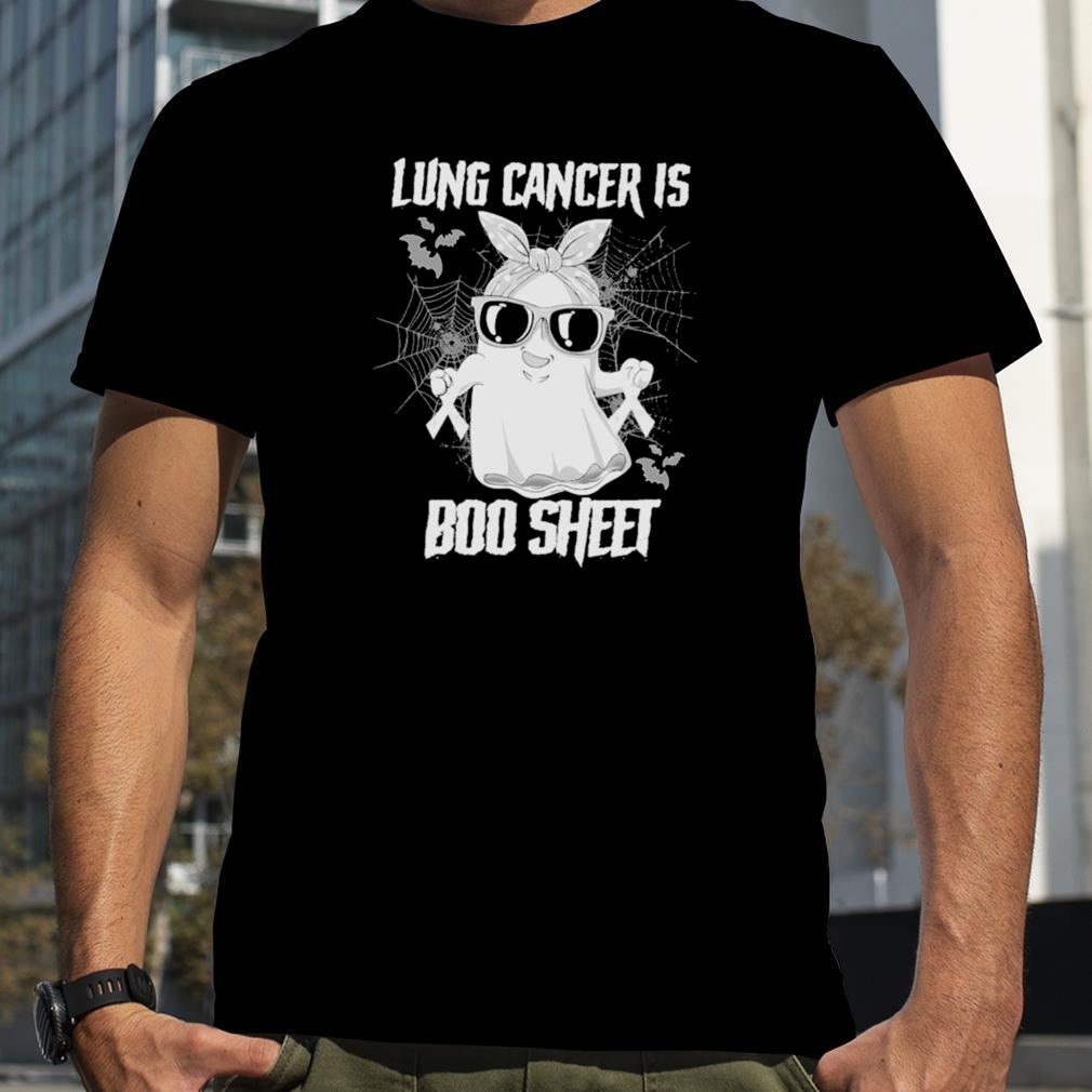 Lung Cancer is Boo sheet Happy Halloween shirt