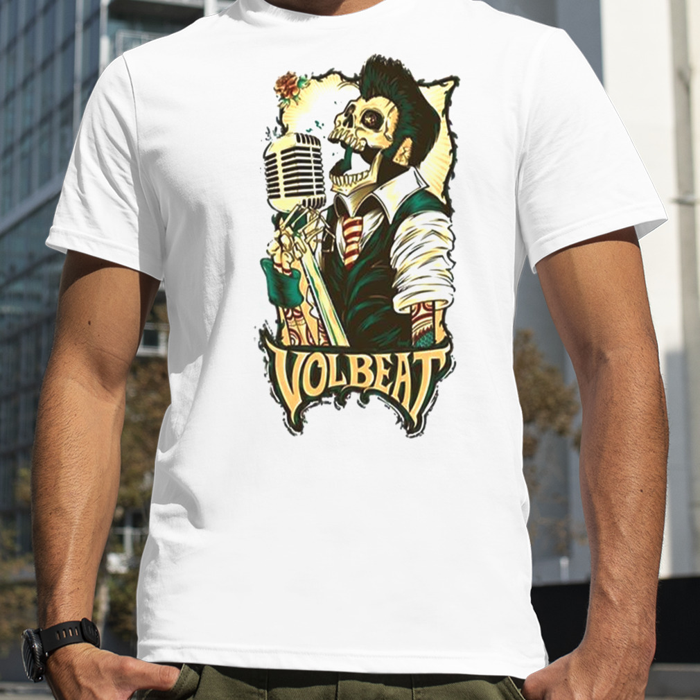 New Logo Cool Design New Album Graphic Volbeat Band shirt