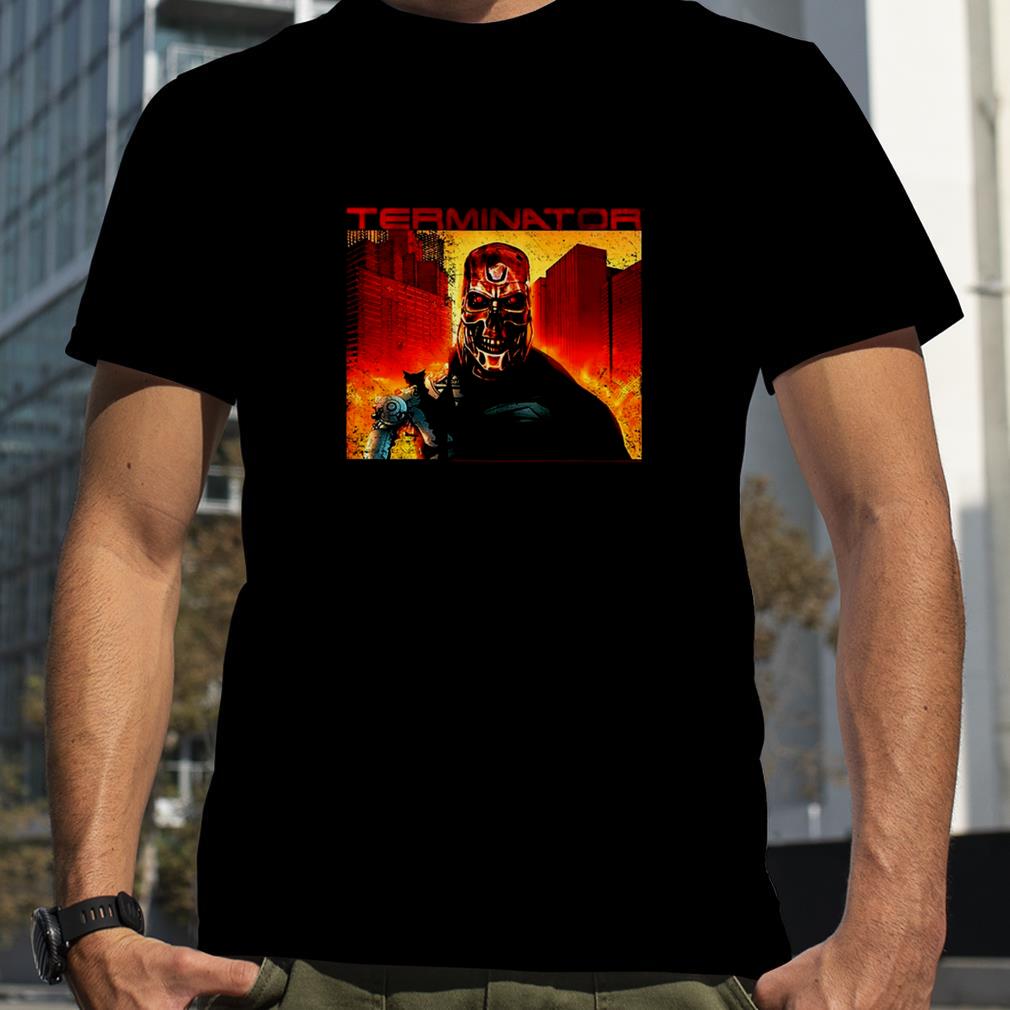 Nuclear Apocalypse Terminator T Shirt