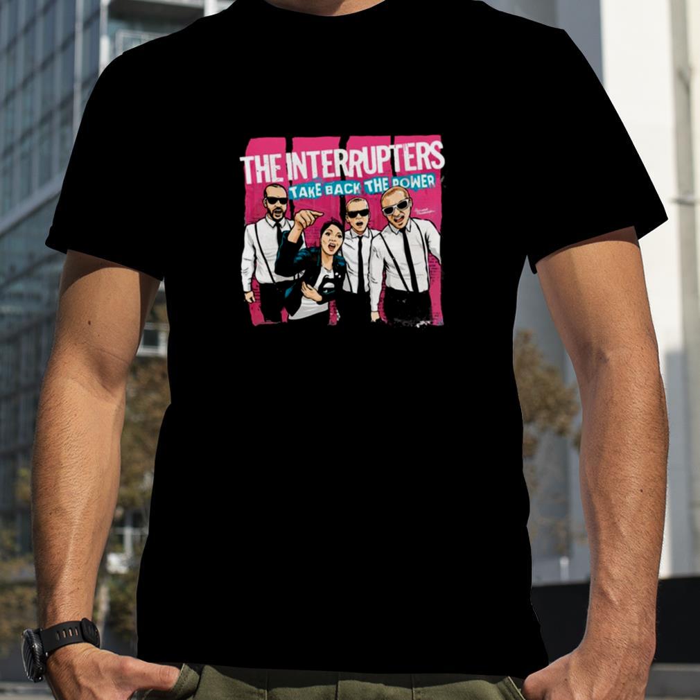 Original Pink Art The Interrupters shirt
