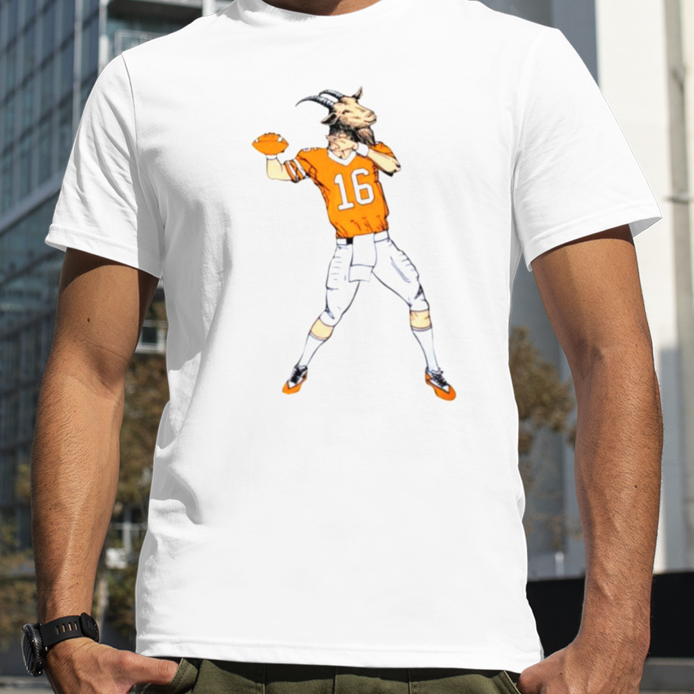 Peyton Manning 16 Goat shirt