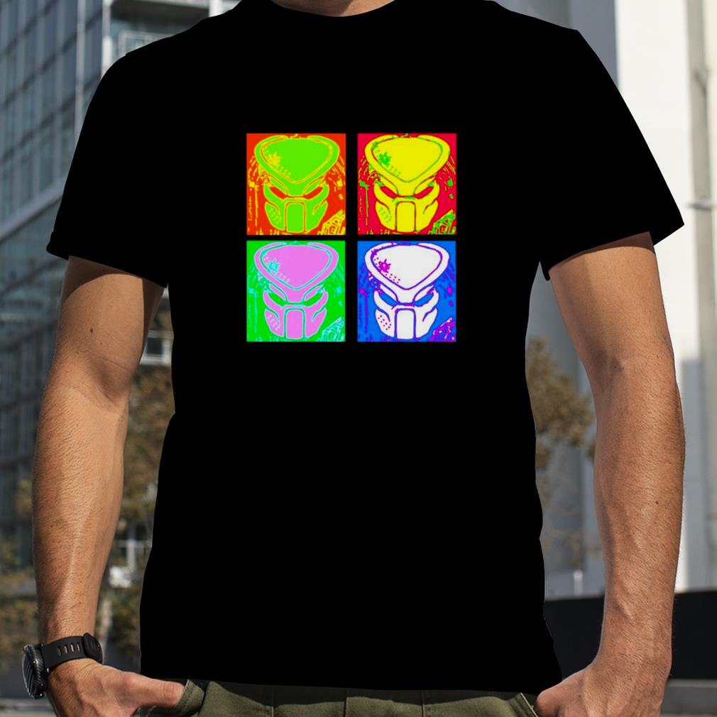 Predator pop art hunter shirt