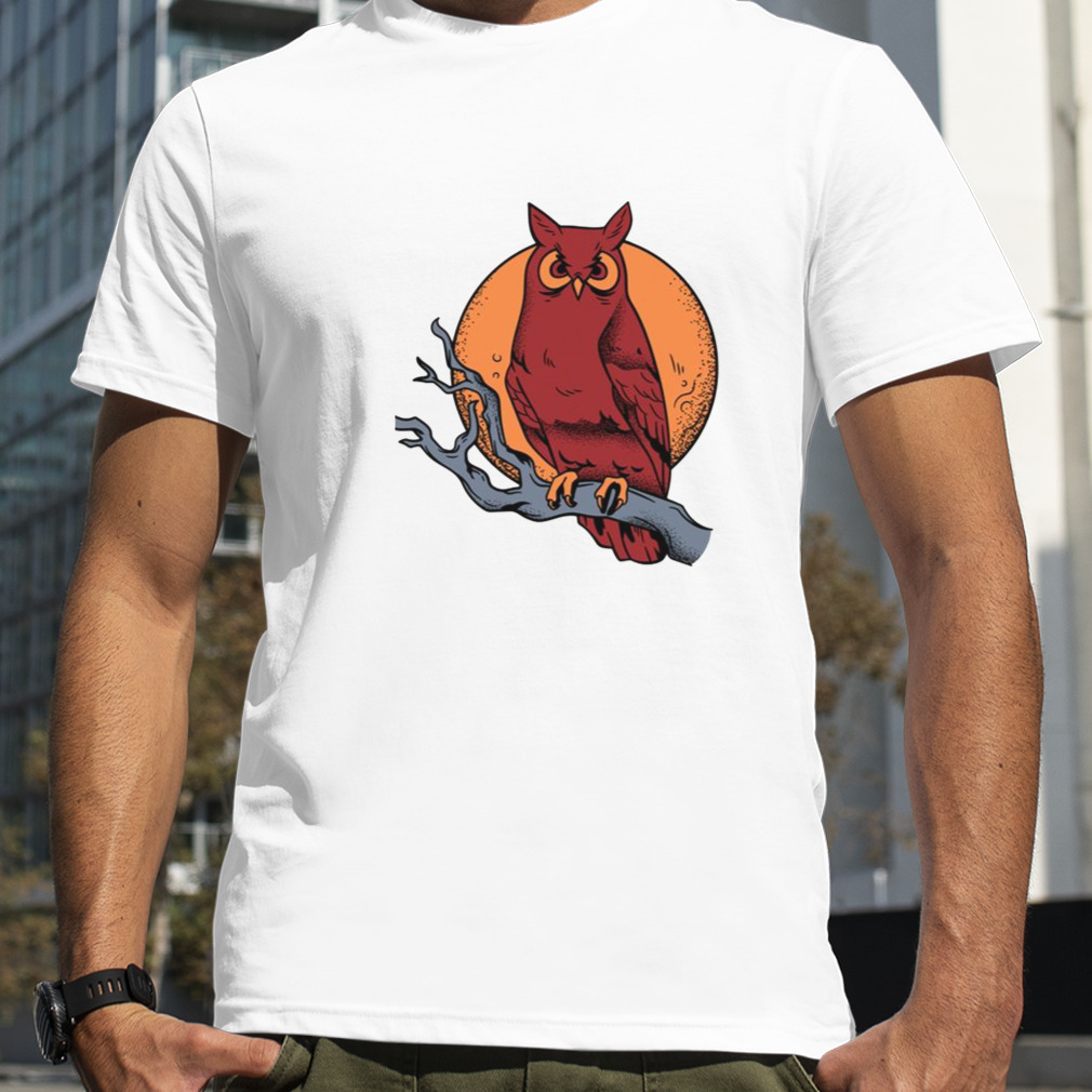 Red Owl Halloween Hells Angle Sticker Pack shirt