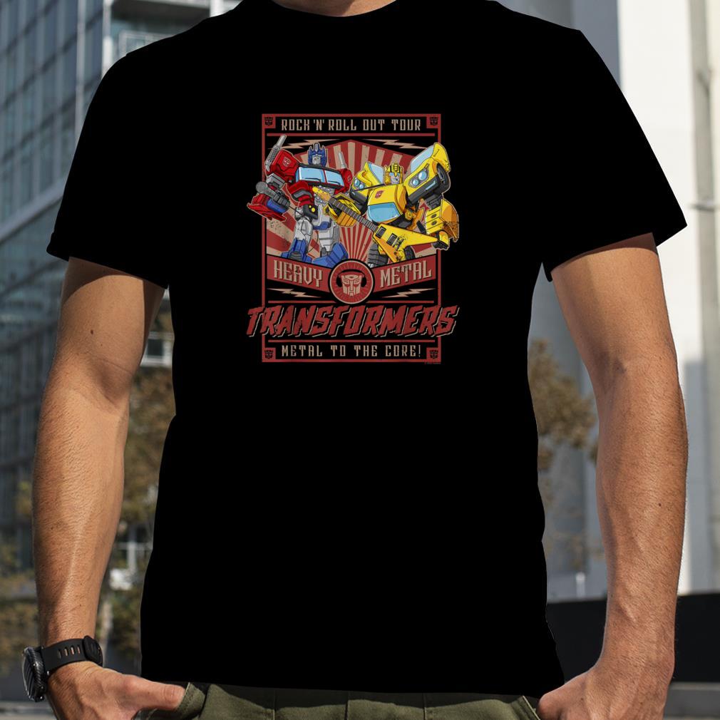 Rock 'N' Roll Out Tour Transformers T Shirt