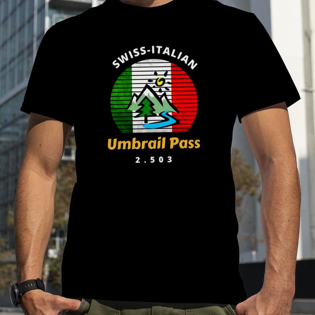 Round Design Umbrail Pass shirt