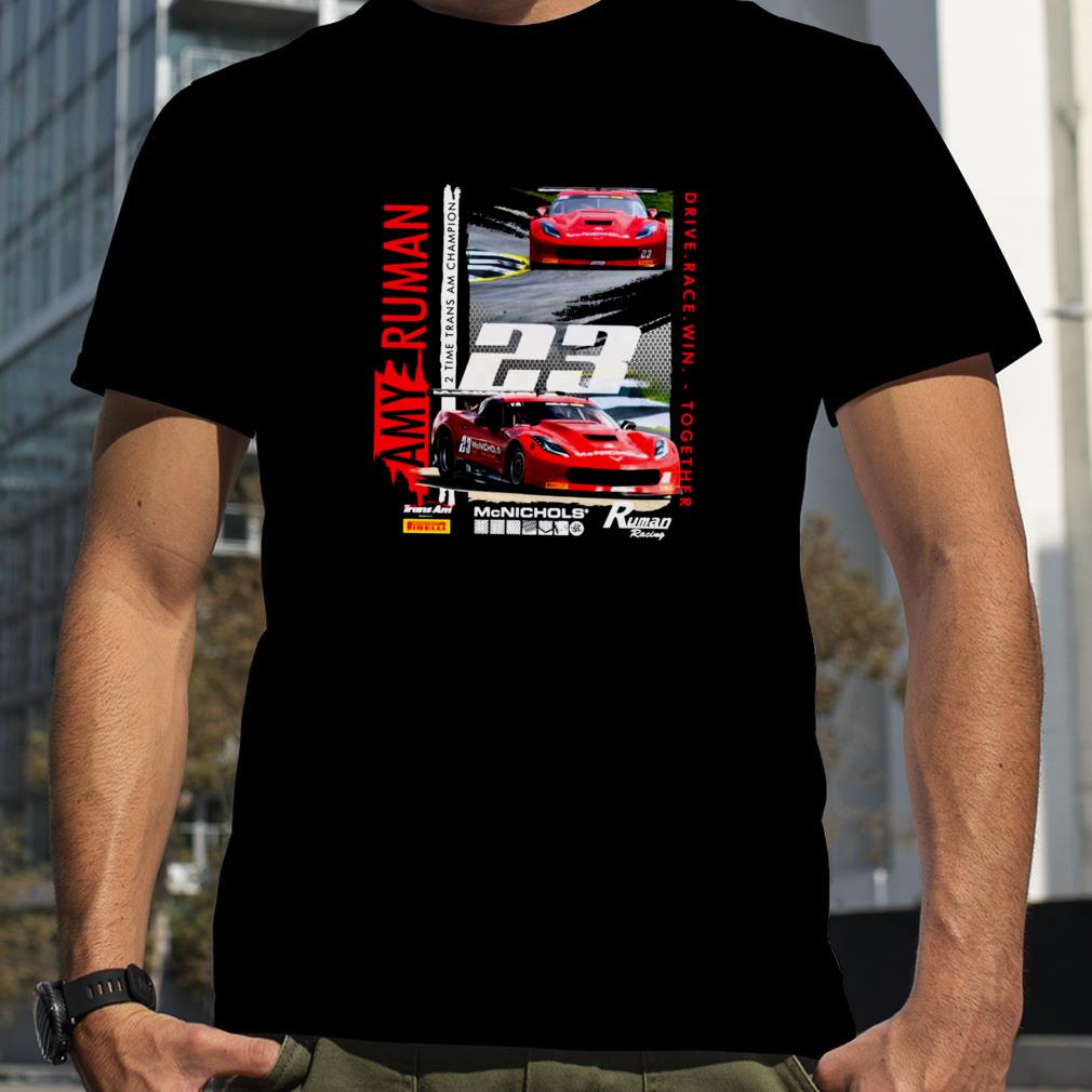 Rumanmcnichols Design Retro Nascar Car Racing shirt