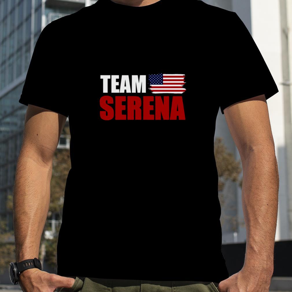 Team Serena Williams US Flag shirt