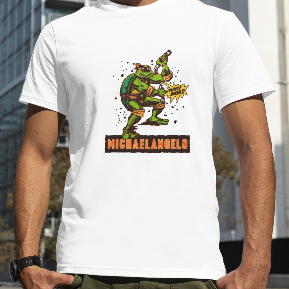 Teenage Mutant Ninja Turtles Michaelangelo shirt