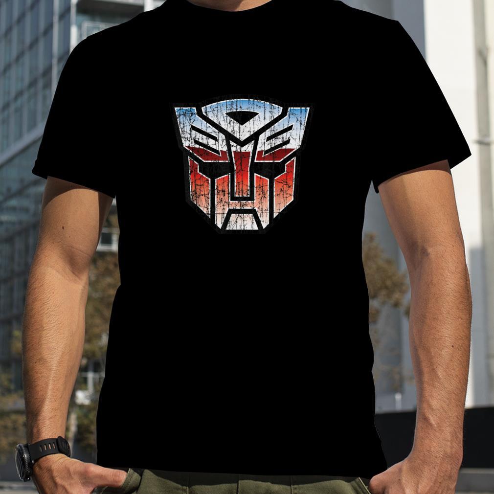 US Transformers + Logo Autobot Distressed 01_H T Shirt