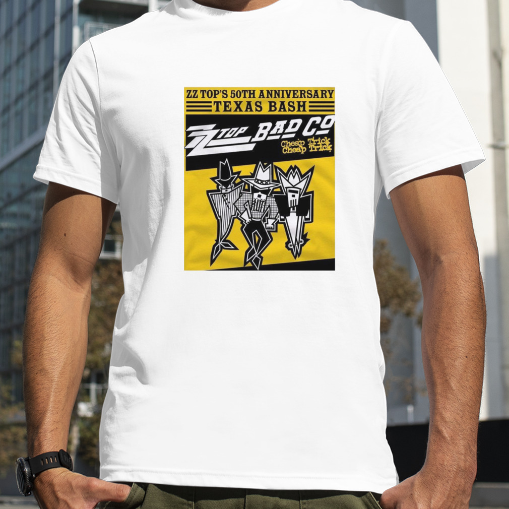 Zz Top’s 50th Anniversary Texas Bash Vintage Retro shirt