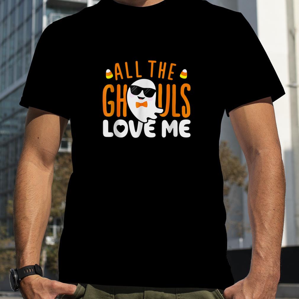 All Ghouls Lve Me Halloween Costume Toddler Boy Men T Shirt