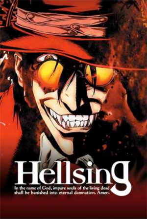 Alucard Hellsing Smile Creepy Anime shirt