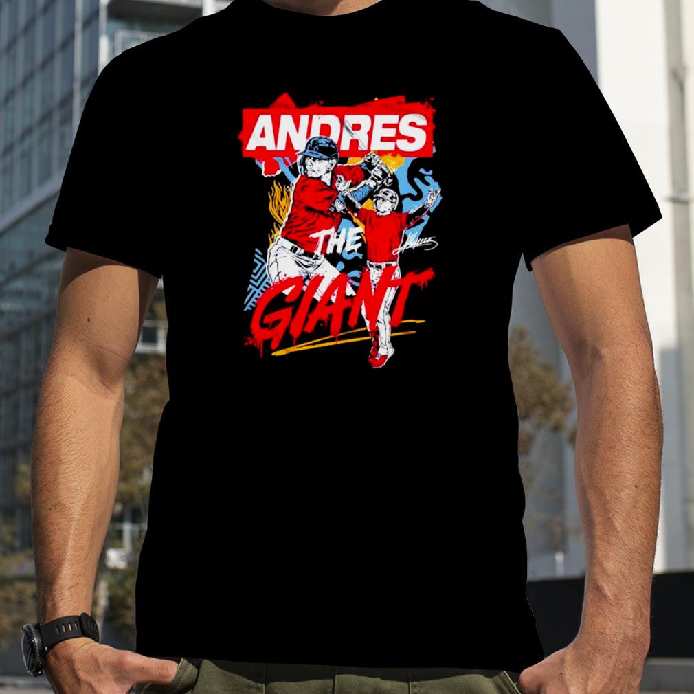 Andres Gimenez the Giant shirt