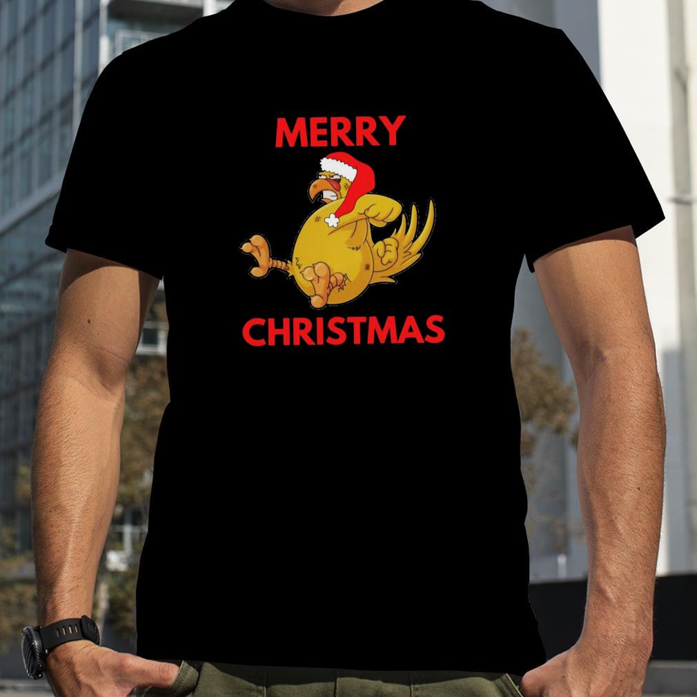 Angry Chicken Hates Xmas Design shirt