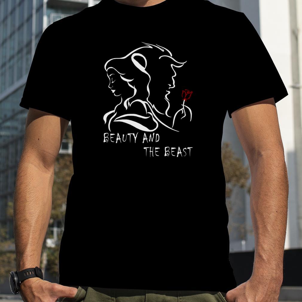 Beauty And The Beast Silhouette shirt