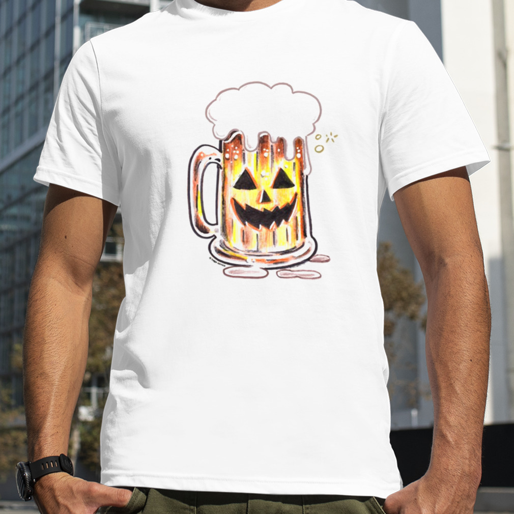Beer Pumpkin Trick Or Beer Halloween shirt