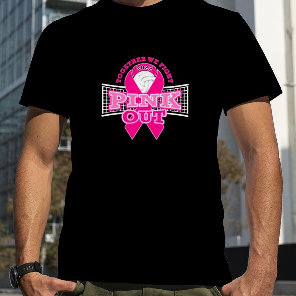 Belmont vs Highland Pink Out Volleyball Fundraiser 2022 shirt