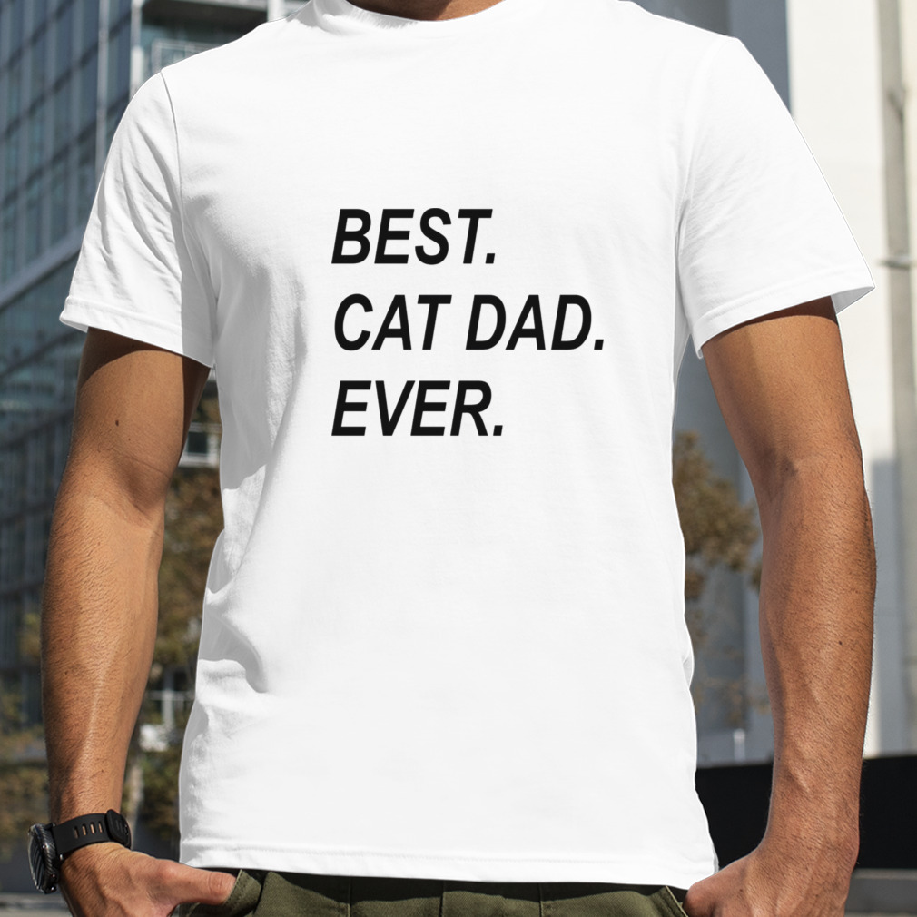 Best Cat Dad Gift Personalized Cat Dad Shirt