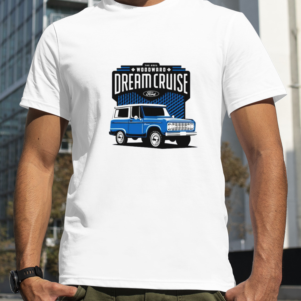 Blue Art Ford Car The Woodward Dream Cruise shirt