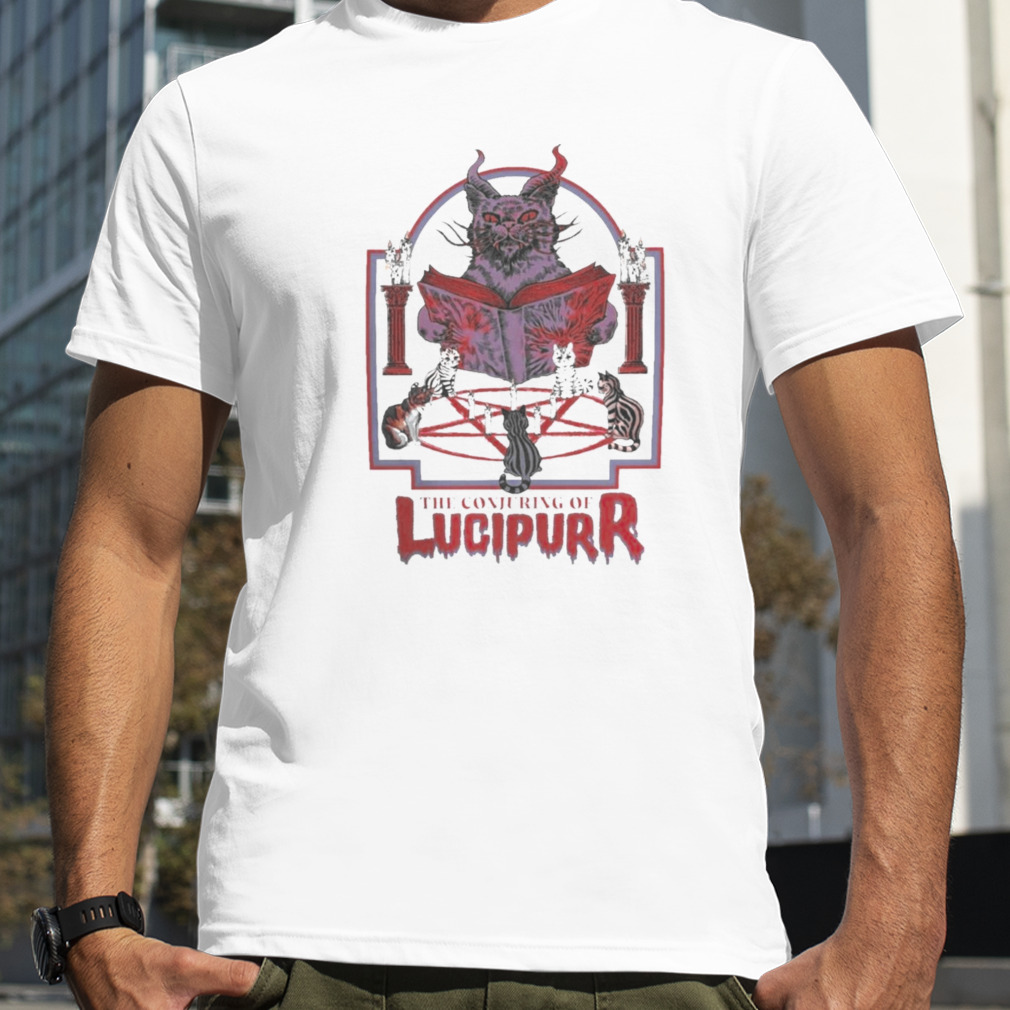 Cats Satan The Conjuring Of Lucipurr Halloween 2022 Shirt