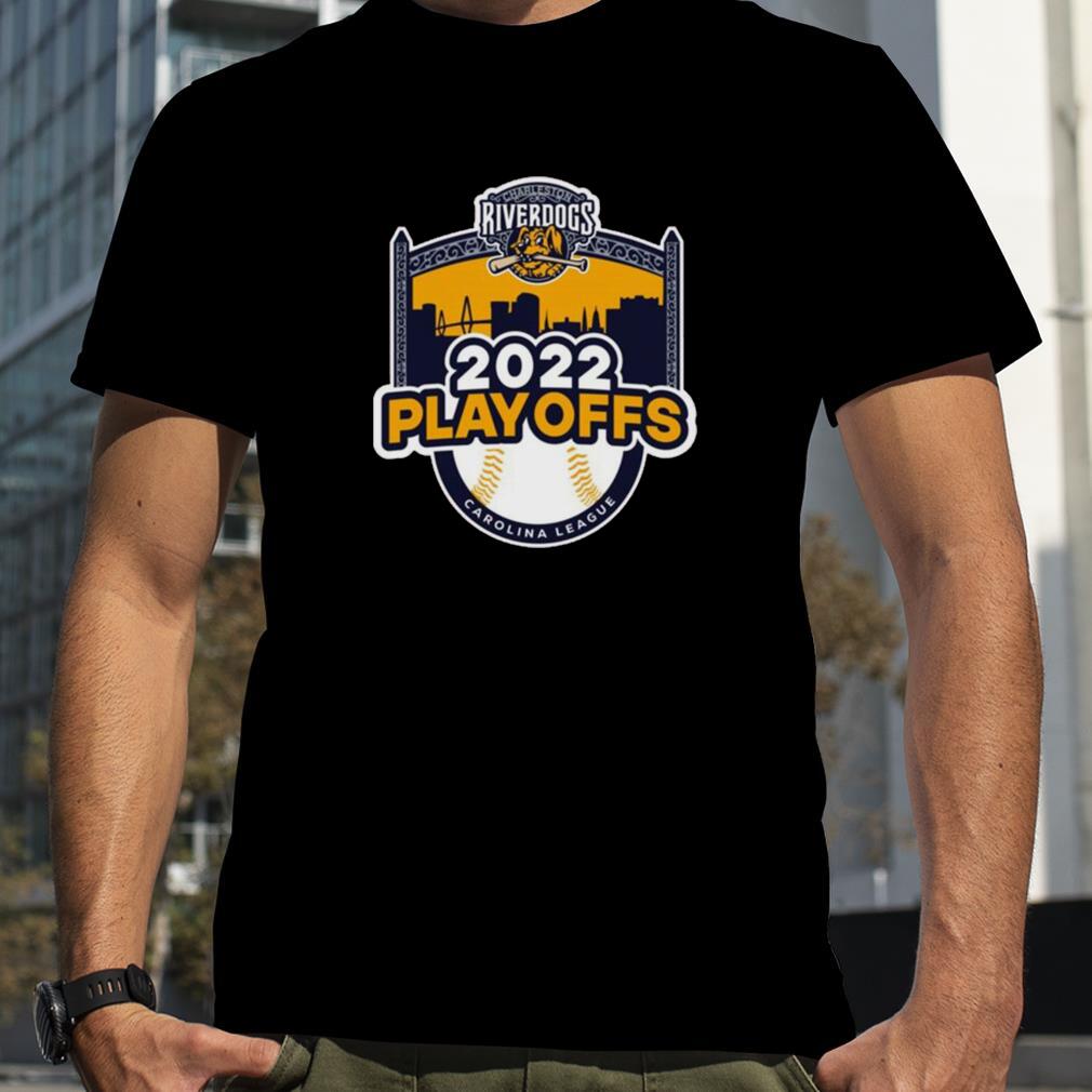 Charleston Riverdogs MLB 2022 Playoff Carolina League shirt