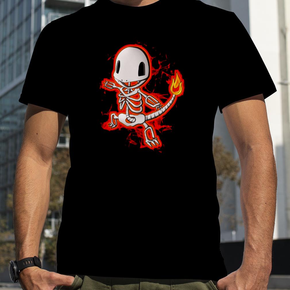 Charmander Skeleton Halloween shirt