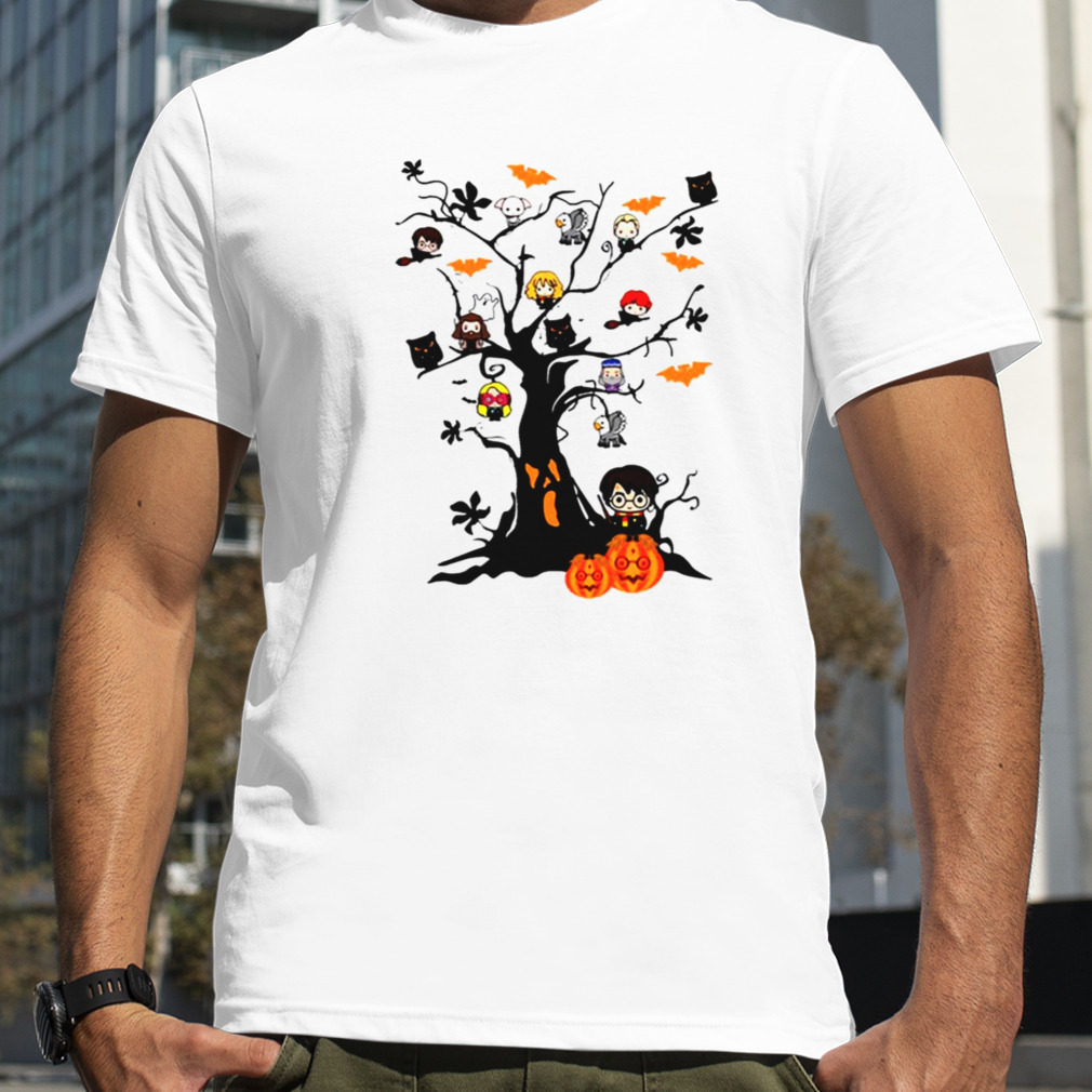 Chibi Harry Potter Halloween Tree shirt