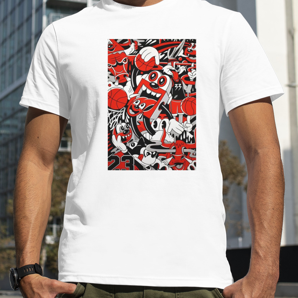 Chicago Bulls Art Of the Game shirt