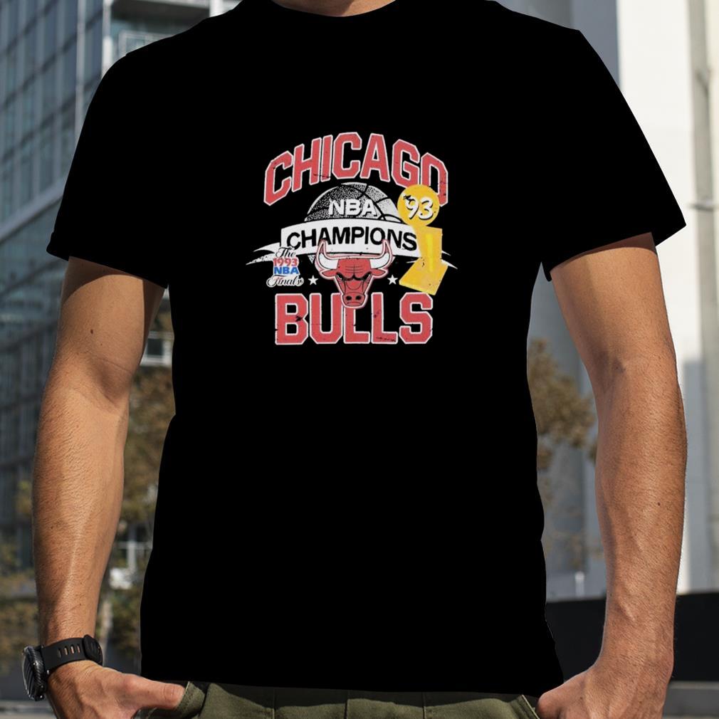 Chicago Bulls Mitchell & Ness NBA Champs History T Shirt