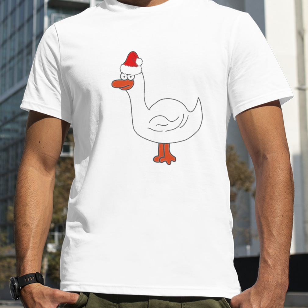 Christmas Goose Xmas Geese Poultry Chicken Farm Shirt
