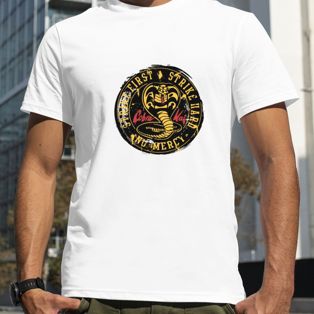 Cobra Kai Vintage Retro Logo T Shirt