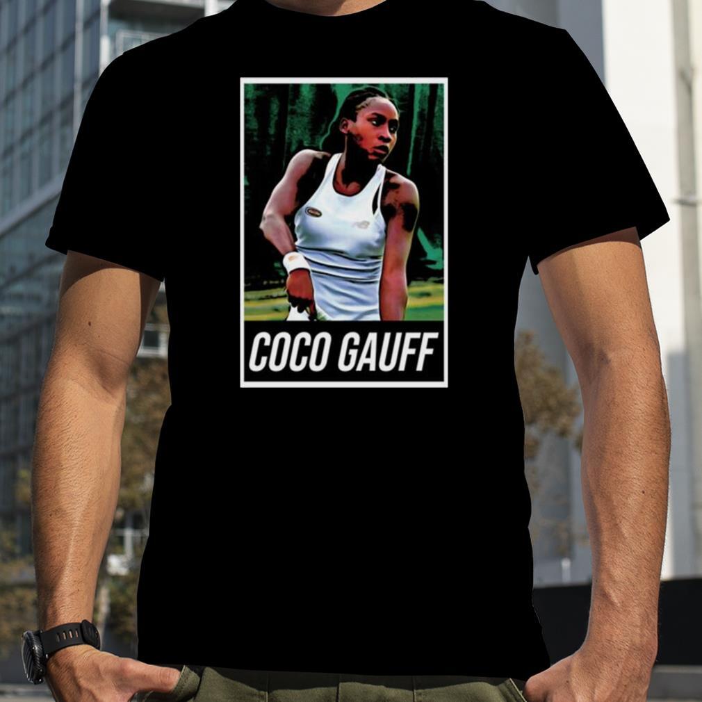 Coco Gauff Art Board Print Shirt